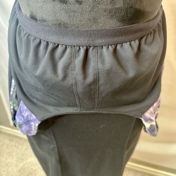 ATHLETA Floral Halter Shelf Bra Summer Sheath Dress Size M Petite - Picture 10 of 11